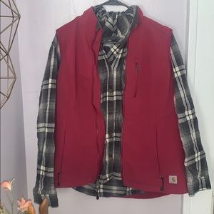 Carhartt Flannel and Vest Set